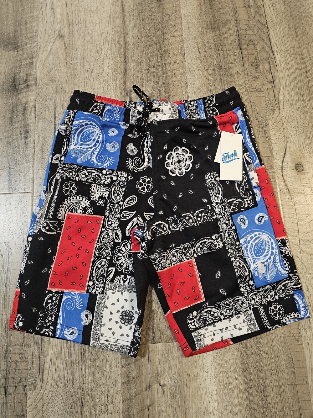 Nwt Mens Drill Clothing Co Bandana Shorts Size Small